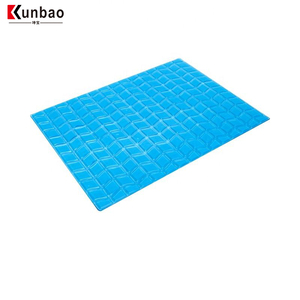 ปลอกหมอนผ้าทำความเย็นหมอนโฟมโพลียูรีเทน3D สีฟ้าทันสมัยฟรีรูปแบบการทำความเย็นด้วยไอซ์คูลลิ่ง - Product Image 5