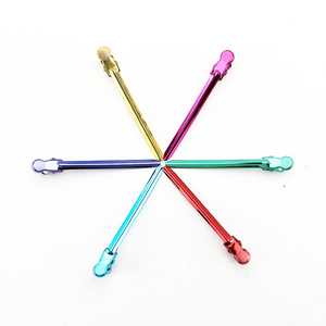 Nouvelles pinces à <span class=keywords><strong>cheveux</strong></span> en acier AliLeader, pinces crocodiles pour salon de coiffure et coiffure - Product Image 4