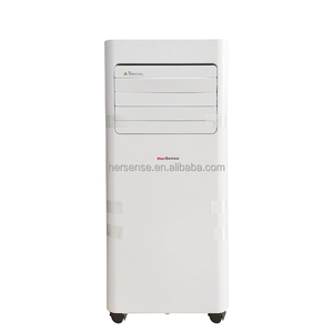 เครื่องปรับอากาศพกพา HerSense คอมเพรสเซอร์พัดลม AC สีขาว พร้อมฟังก์ชั่นทำความเย็นขนาดเล็ก เคลื่อนย้ายได้ 220v ความจุทำความเย็น - Product Image 1