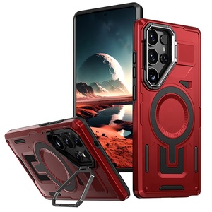 Téléphone portable Aimant Aspiration Protecteur Couverture Funda Cas pour <span class=keywords><strong>Samsung</strong></span> S24FE S23FE A06 A16 5G <span class=keywords><strong>S22</strong></span> S23 S24 S25 Plus Ultra - Product Image 1