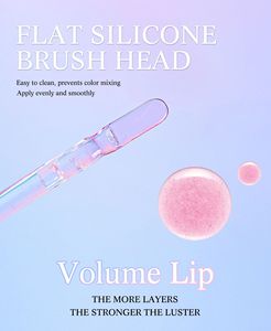 Gloss à lèvres hydratant et nourrissant, effet brillant longue tenue, vegan, effet repulpant, personnalisable MLM. - Product Image 4