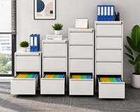Armoire de classement en acier pour documents de bureau, type tiroir latéral, en fer, pour dossiers suspendus A4FC
