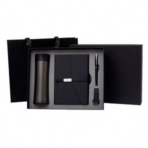 Customized A5 <b>Journal</b> Pu Leather Note Book Thermos Cup Corporate Gift Set Wholesale Promotional Luxury Notebook and Pen Gift Set - Product Image 5