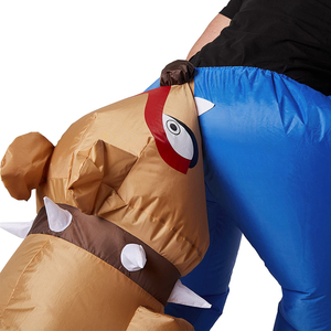 <span class=keywords><strong>Costume</strong></span> de morsure de petit chien personnalisé <span class=keywords><strong>Costume</strong></span> <span class=keywords><strong>gonflable</strong></span> en PVC pour adultes <span class=keywords><strong>Costume</strong></span> <span class=keywords><strong>gonflable</strong></span> bon marché d'animal en latex double couche pour la fête - Product Image 5