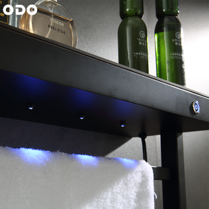 <span class=keywords><strong>Toallero</strong></span> Eléctrico Calefactado ODM de Acero Inoxidable 304 con Acabado PVD Gris, Difusor de Aroma, Luz UV y Purificación de Iones Negativos - Product Image 5