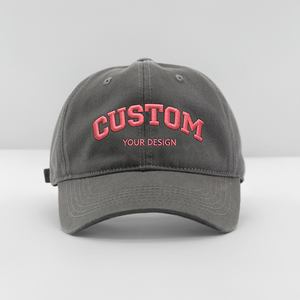 Gorras de Béisbol Personalizadas con Logotipo Bordado al por Mayor, Gorras de 6 Paneles Lisas con Visera Curva, de Color Sólido, de Algodón, Deportivas, de Alta Calidad - Product Image 4