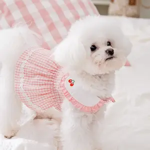 Pet Supplies Dog Accessories Product Unique Customized Eco Friendly Luxury 2023 Innovations Cat Clothes Dress for Beloved Dog