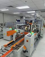 Ligne d'assemblage de machines de pliage et de scellage entièrement automatiques, équipement d'emballage