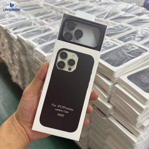 Funda de Cuero Oficial para <span class=keywords><strong>iPhone</strong></span> 17 Pro, Funda para <span class=keywords><strong>iPhone</strong></span> 17, Funda Trasera para <span class=keywords><strong>iPhone</strong></span> 13 Pro Max - Product Image 3