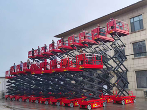 รถกระเช้าไฟฟ้าแบบขับเคลื่อนด้วยตัวเอง ขนาด 6 เมตร สำหรับงานบนที่สูง กำลังขายดี - Product Image 2