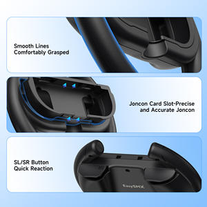 <span class=keywords><strong>EasySMX</strong></span> A01Controller Joypad Volante para <span class=keywords><strong>Nintendo</strong></span> <span class=keywords><strong>Switch</strong></span> 2 Juego de accesorios de juego de carreras 2 en 1 - Product Image 2