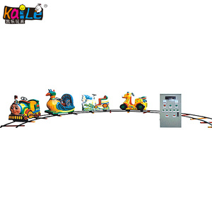 Train électrique de style jeep pour enfants, pour parc d'attractions, avec une capacité de 16 personnes et une vitesse de 7-10 km/h, pour centre commercial - Product Image 2