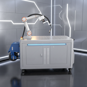 Smart <b>Wheeled</b> <b>Trolley</b> Automatic Welding Robot Cobot Welding Arm Machine Steel Construction Fabrication Automation - Product Image 1