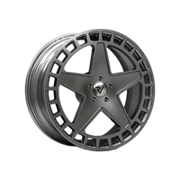 Rines Forjados de 18-21 Pulgadas para E46 M3/E92 M3, 5x120 PCD, Ligeros, de Alto Rendimiento, Acabado Negro Gunmetal