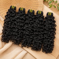 Vente en gros et dropshipping de mèches de cheveux humains bruts bouclés birmans, 100% vierges, qualité 12A 15A, cuticules alignées, pour revendeurs