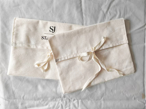 <span class=keywords><strong>2025</strong></span> bông gấp bao bì phong bì biểu tượng tùy chỉnh <span class=keywords><strong>Pouch</strong></span> túi bụi túi bông vải phong bì túi bụi cho túi xách - Product Image 3