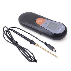 Probador de voltaje de cerca eléctrica digital de 13KV con batería de 9V de color negro de seguridad con sistema de cable de puesta a tierra de 1100mm - Product Image 4