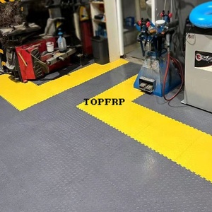 Diamond Garage <b>Floor</b> Cover PVC Interlocking <b>Plastic</b> <b>Floor</b> Tiles - Product Image 4