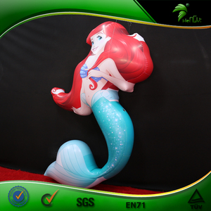Pelota inflable de playa con estampado de dibujos animados, juguete de piscina, almohada de muñeca - Product Image 5