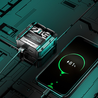 Échantillon gratuit NEEXXT M25 Portable Power Bank Écouteurs Smart Fingerprint Touch Écouteurs sans fil 2024 avec affichage numérique