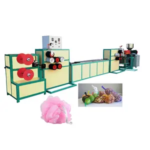 LDPE bath sponge mesh making machine polypropylene fruit/vegetable packing bag making machine