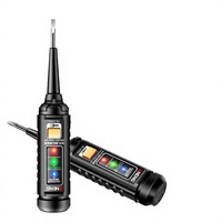Testeur de détection CC ANENG B15, tournevis à fente, écran LCD, alarme sonore et lumineuse, 24-250V, ABS/Acier au chrome-vanadium, isolé