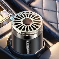 Désodorisant de voiture personnalisé d'usine 100ml 200ml bocal en verre vide fortifié pour diffuseur de parfum de voiture d'aromathérapie solide