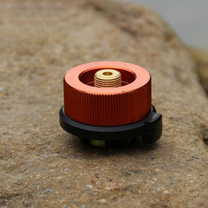 Adaptador de Gas para Estufa de Camping, de Latón, de una Pieza, Portátil, para Uso en Exteriores - Product Image 2