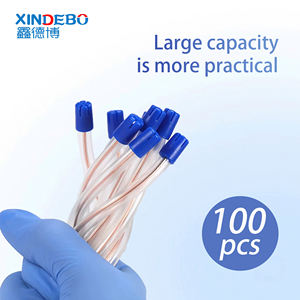 Puntale di Aspirazione Dentale / Eiettore di Saliva di Alta Qualità, Facilmente Piegabile, Non Rimbalzante, in Materiale Grezzo per Uso Odontoiatrico - Product Image 3