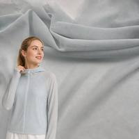 Tissu en mousseline de soie de poids moyen 150 cm 70-85 g, 100 % polyester, pour textiles de maison et vêtements de protection solaire