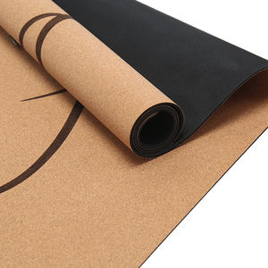 <span class=keywords><strong>Tiny4k</strong></span> Petite Teen Tapis de yoga en liège et caoutchouc personnalisable, Tapis de lutte imprimé en liège - Product Image 2