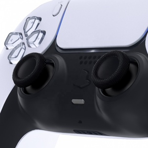 EXtremeRate จอยอนาล็อกสีดำสำหรับเปลี่ยน ใช้กับคอนโทรลเลอร์ PS4 PS5 ลดราคาสุดคุ้ม - Product Image 5