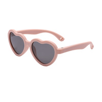 Lunettes de soleil à diffraction en forme de cœur pour enfants, effet de changement de couleur, vente en gros