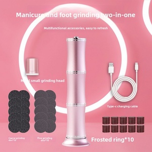 Ponceuse électrique OEM puissante pour les pieds, outil de pédicure pour salons de beauté à domicile, élimination des peaux mortes et des callosités, grattoir pour les pieds, réparation des talons - Product Image 6