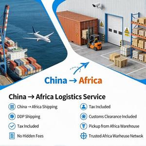 中国からアフリカへのトップ1 DDP航空海上貨物輸送、戸口から戸口まで、小口荷物、大型貨物、信頼できる物流業者 - Product Image 1