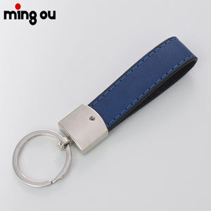 Porte-clés en cuir métallique vierge pour gravure au laser, logo personnalisé, luxe, designer, en vrac, porte-clés en cuir personnalisés, porte-clés de <span class=keywords><strong>voiture</strong></span> - Product Image 2