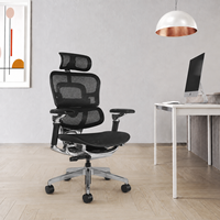 Chaise de bureau ergonomique moderne en maille, chaise de direction réglable pour mobilier de bureau, Sillas Para Oficina