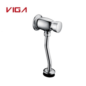 Accessoires de salle de bain bon marché en Chine, robinet de chasse d'eau pour urinoir, robinet de chasse d'eau pour toilettes avec bouton poussoir - Product Image 3
