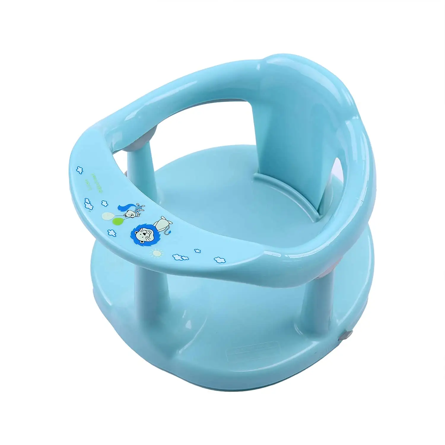 Baby Bath Seat for Baby 6-18 Months ,Plastic Infant Bath Seat for Sitting Up in Tub,Anti-Slip Round Edge Safe Support Seat