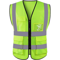 Chaleco de Seguridad Personalizable, Impermeable, Antiestático, Talla Grande, Reflectante, Duradero, de Secado Rápido, Ligero y Transpirable