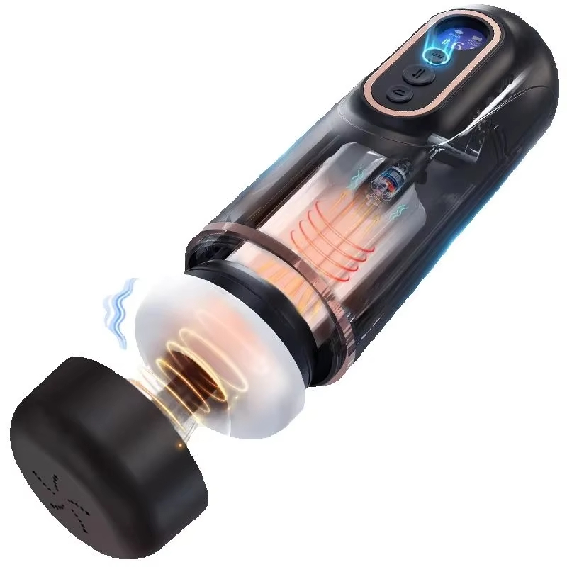 Wholesale Blowmotion Warming Vibrating Male Masturbator 1