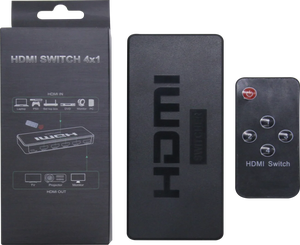 ตัวแปลง <span class=keywords><strong>HDMI</strong></span> 4X1รองรับ3D HD Video <span class=keywords><strong>1.4</strong></span>สวิตช์ <span class=keywords><strong>HDMI</strong></span> พร้อมฟังก์ชั่น IR - Product Image 4