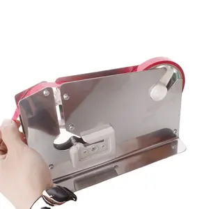 Mesin penyegel besi tahan karat Manual cocok untuk mesin penyegel khusus supermarket mesin pembungkus sayuran