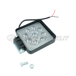Faro a LED per carrelli elevatori, gruppo ottico quadrato a 9 chip 10V-80V 6000K, luce da lavoro bianca brillante adatta per Hangcha HELI Toyota - Product Image 3