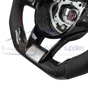 Volant sport modifié en fibre de carbone Red Label pour Mercedes Benz C GLC E S CLS <span class=keywords><strong>AMG</strong></span> ZC-205-P-1234 - Product Image 5