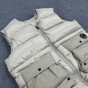 Rompi Termal Berkualitas Tinggi untuk Musim Dingin, Jaket Tanpa Lengan Kasual Pria, Rompi Tebal Hangat Berlapis, Rompi Berisi Dakron - Product Image 6