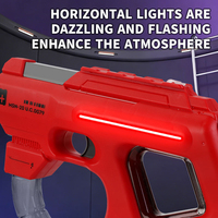 Pistolet à eau automatique électrique en plastique coloré grande capacité Aurora Pulse Rainbow Pineapple, jouet lanceur d'eau