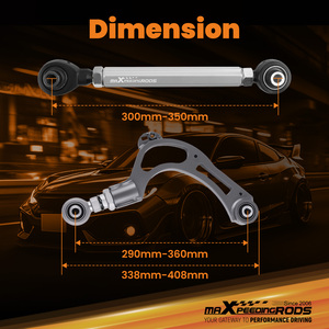 Maxpeedingrods 4X หลัง Camber แขนนิ้วเท้าปรับได้สำหรับ2016 + สำหรับ<span class=keywords><strong>2023</strong></span>-2025 Acura Integra รับประกัน2ปี - Product Image 5