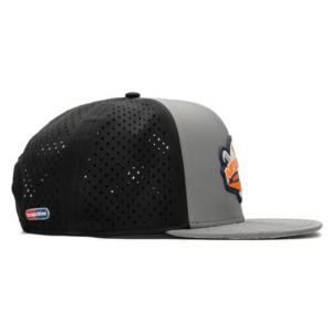 Casquette de baseball TCAP Chine, vente en gros, logo personnalisé, 6 panneaux, haute qualité, polyester imperméable, découpe laser, trous perforés - Product Image 4