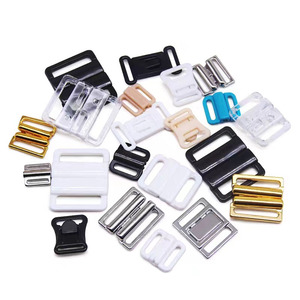 Nickel-free Different Style Swimwear Accessory <strong>Bra</strong> Clasp Metal Front Buckle <strong>Bra</strong> for Bikini Swimwear Closure Buckle